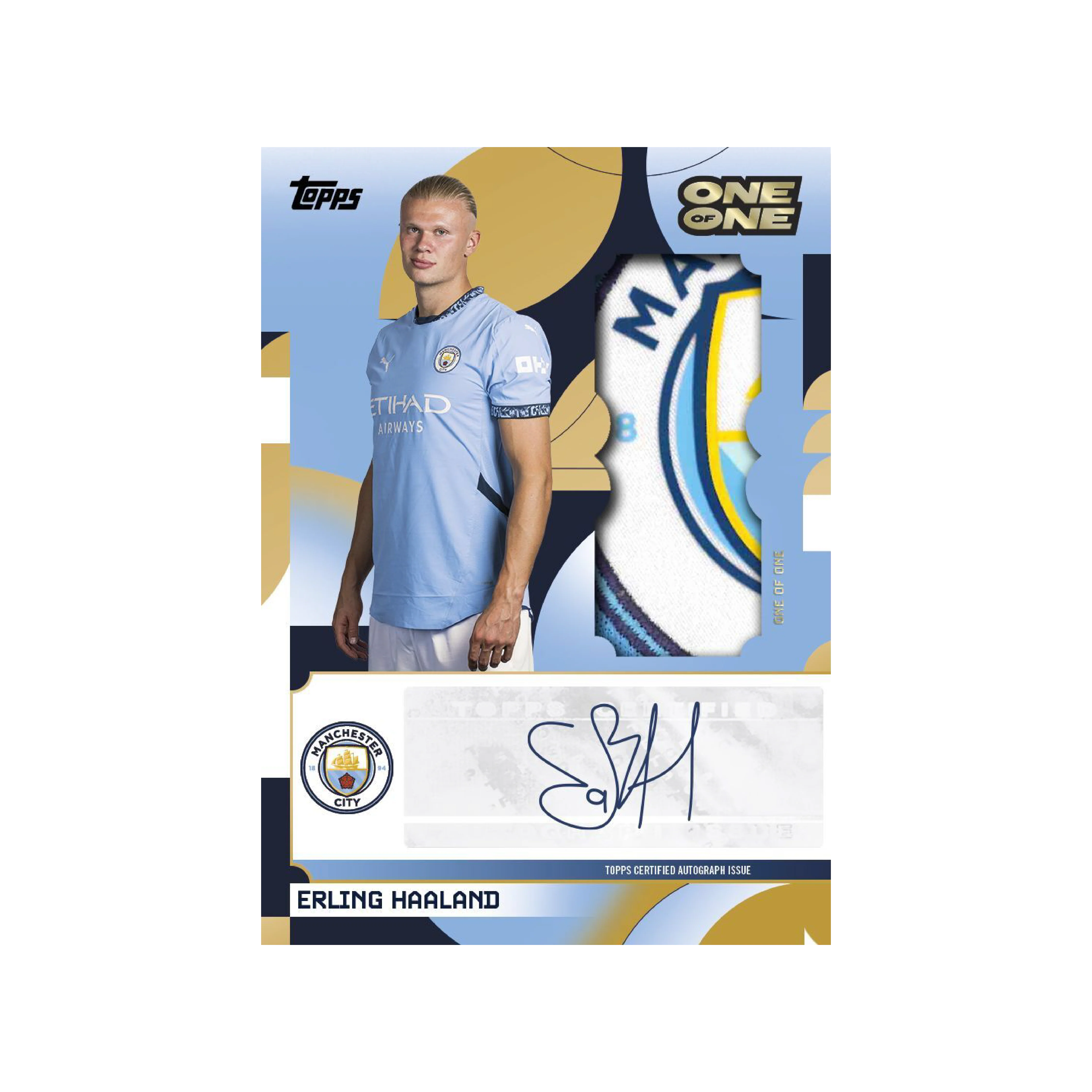 Topps Manchester City Official Team Set 2024/25 Single Pack - Image 6