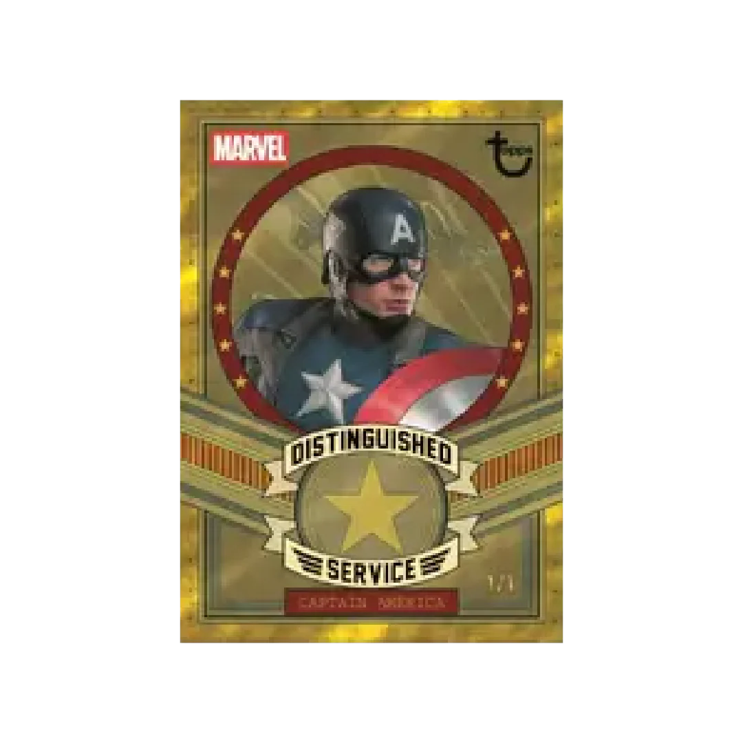 Topps Marvel Brooklyn Collection Captain America 2026 Hobby Box - Image 2