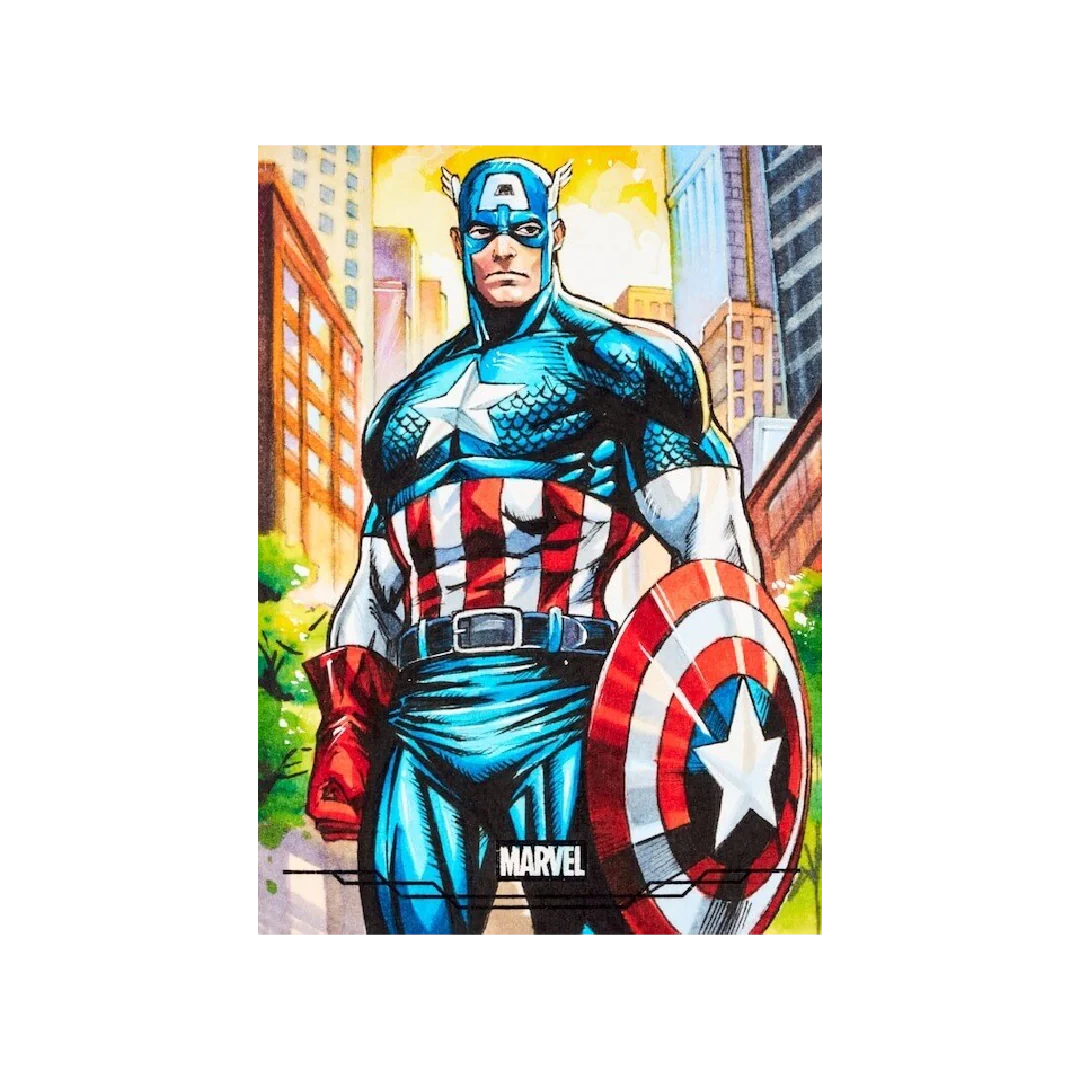 Topps Marvel Brooklyn Collection Captain America 2026 Hobby Box - Image 5