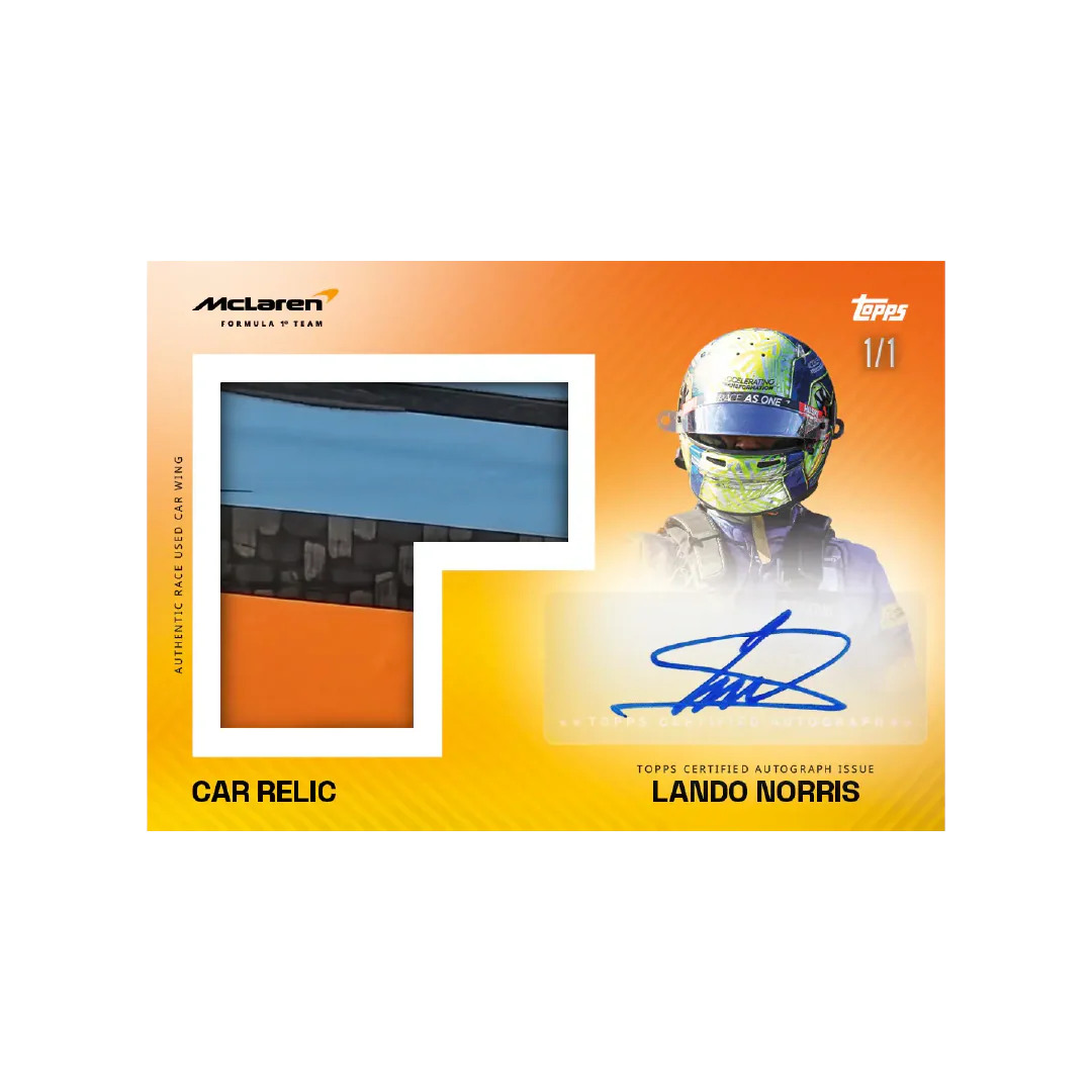 Topps McLaren Racing 2025 Hobby Box - Image 10