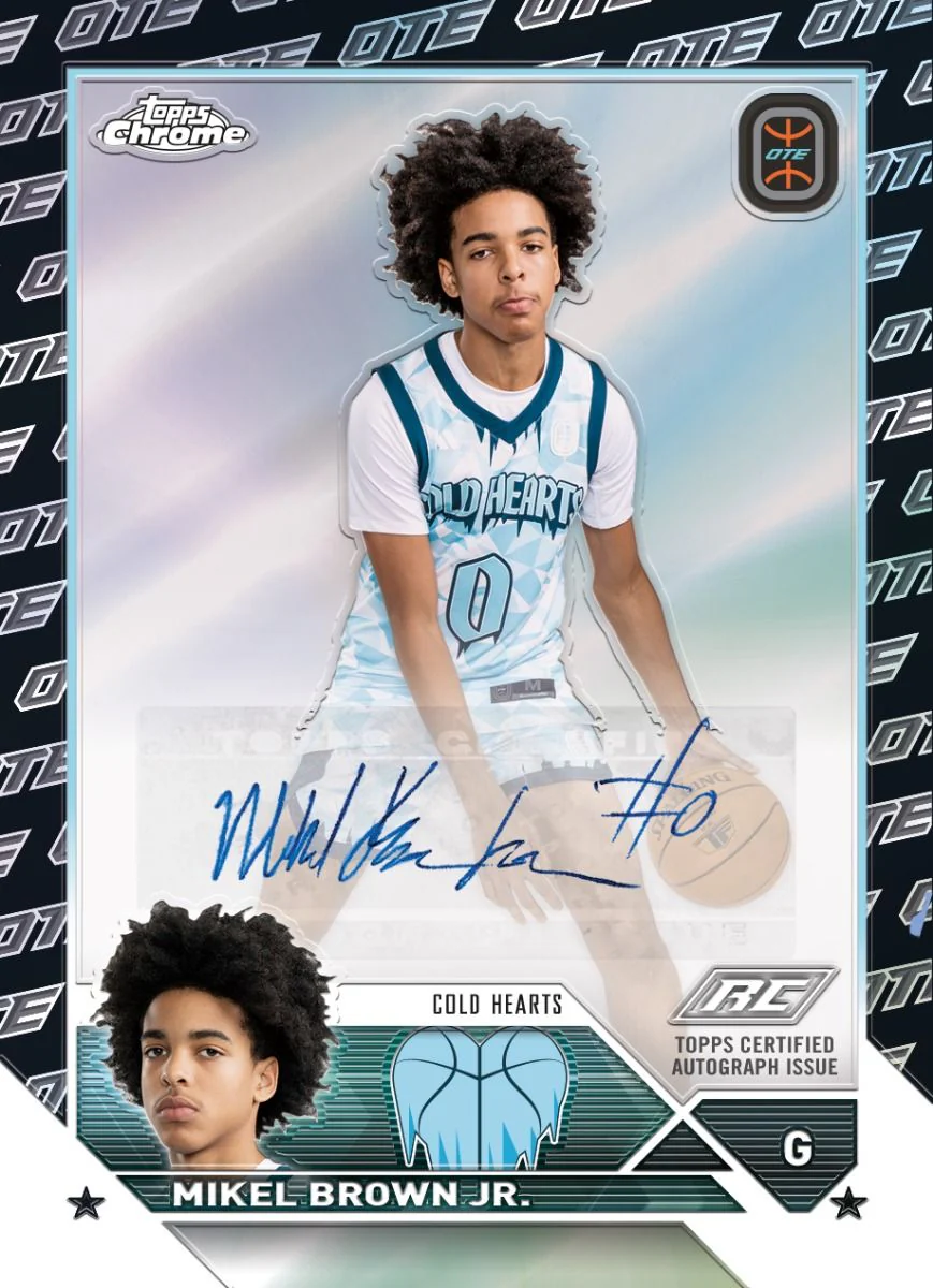 Topps Overtime Elite Chrome 2023-24 Hobby Box - Image 3