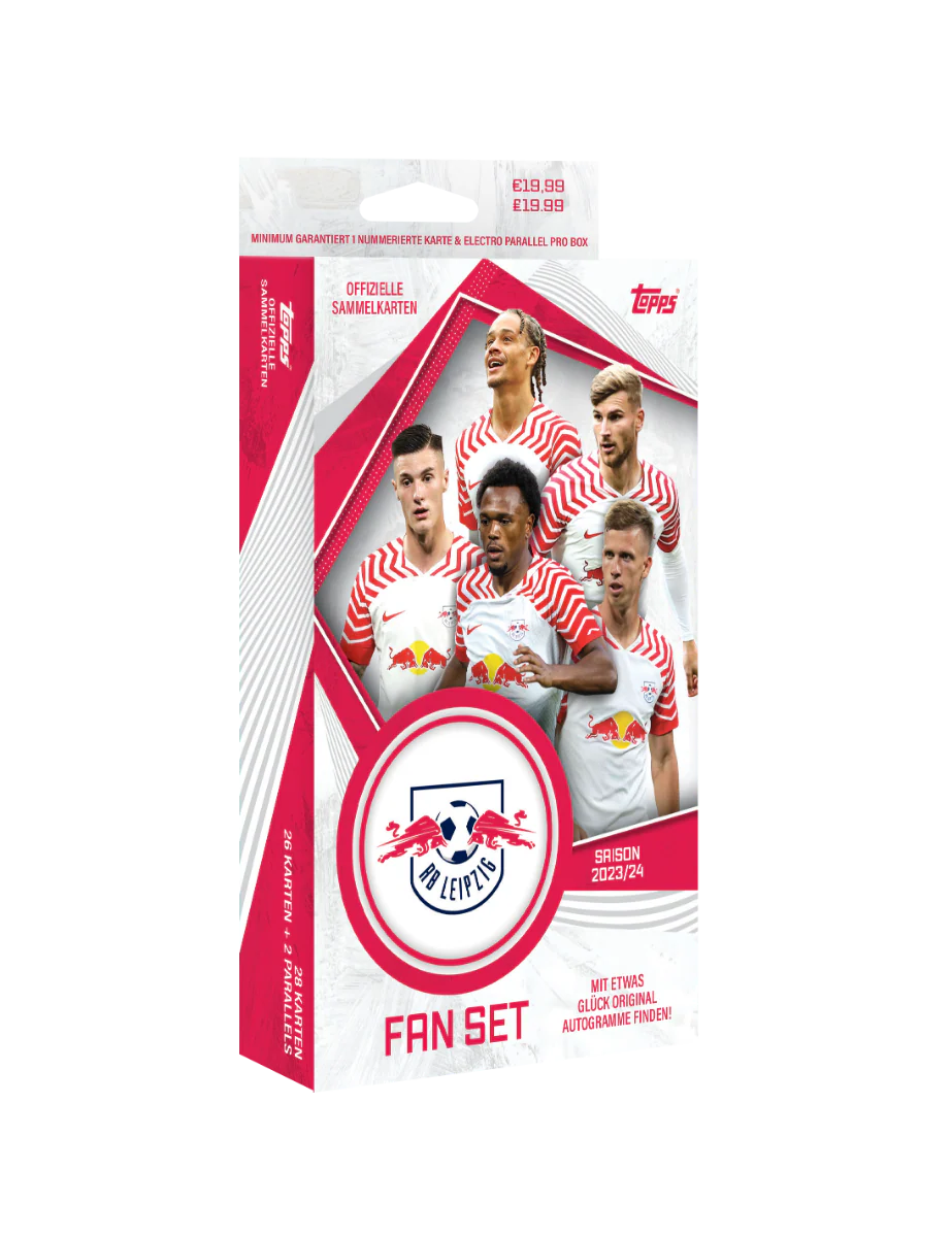 Topps RasenBallsport Leipzig Official 23/24 Fan Set