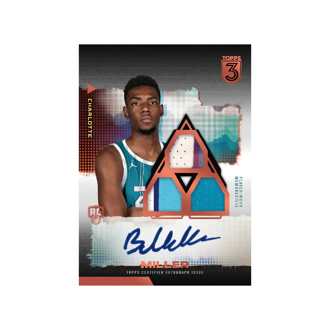 Topps Three Basketball Hobby 2023/24 Hobby Box - Image 6