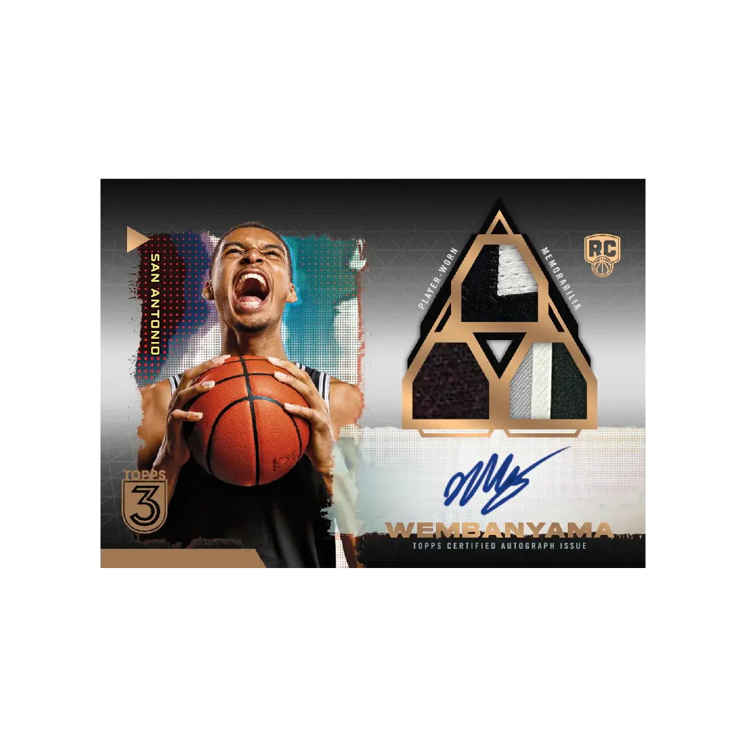 Topps Three Basketball Hobby 2023/24 Hobby Box - Image 8