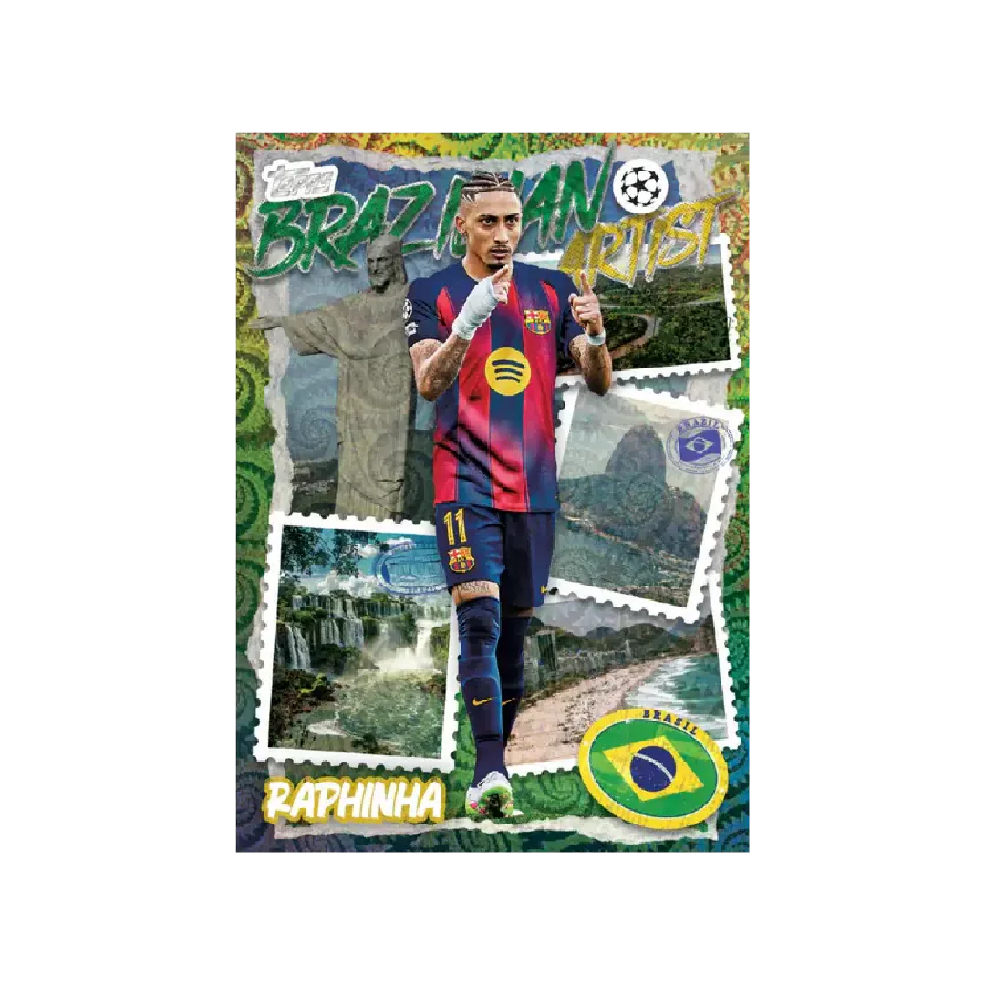Topps UEFA Club Competitions 2025-26 Carnaval Edition Hobby Box - Image 5