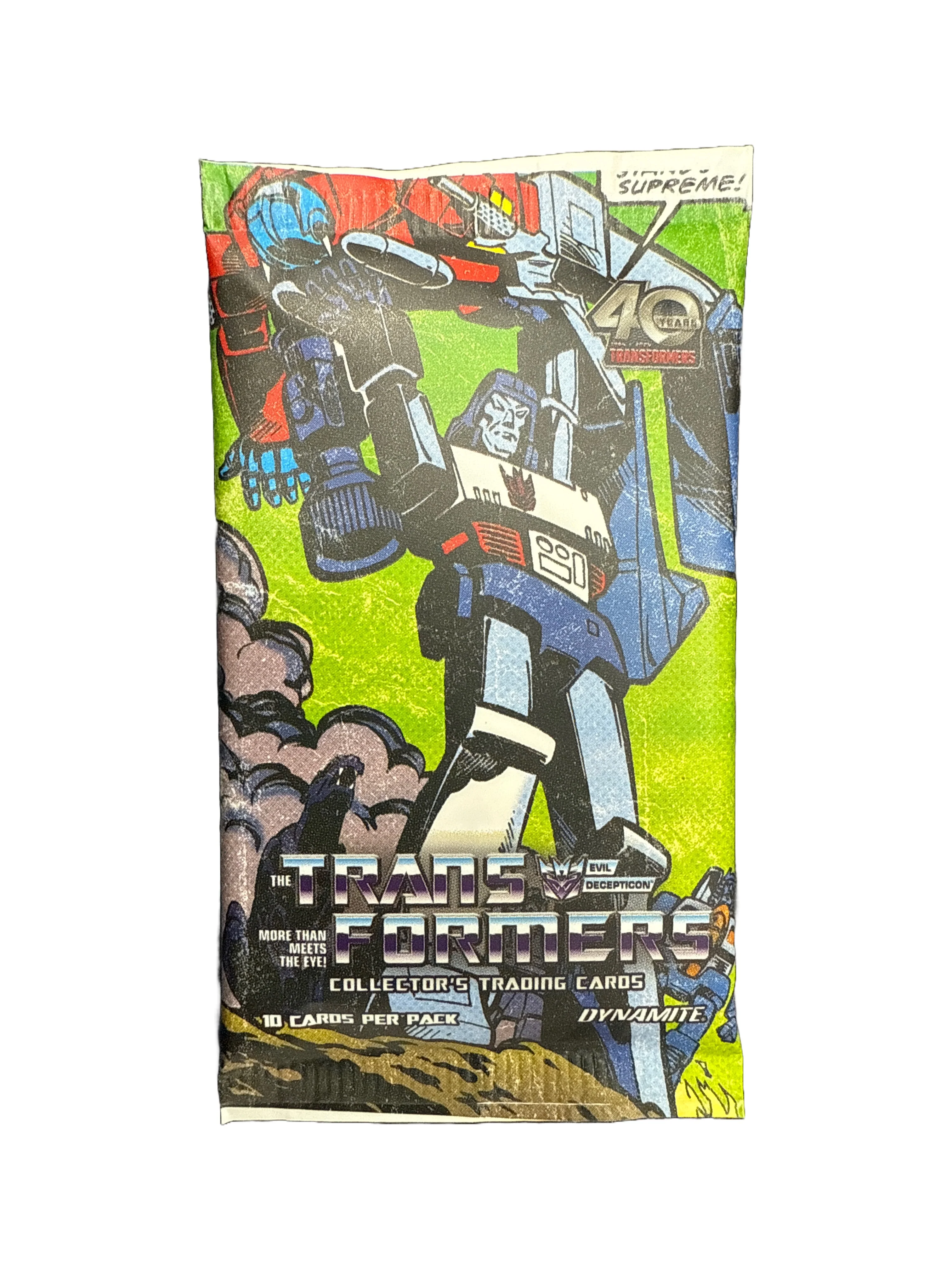 Transformers 40th Anniversary Trading Cards Single Pack