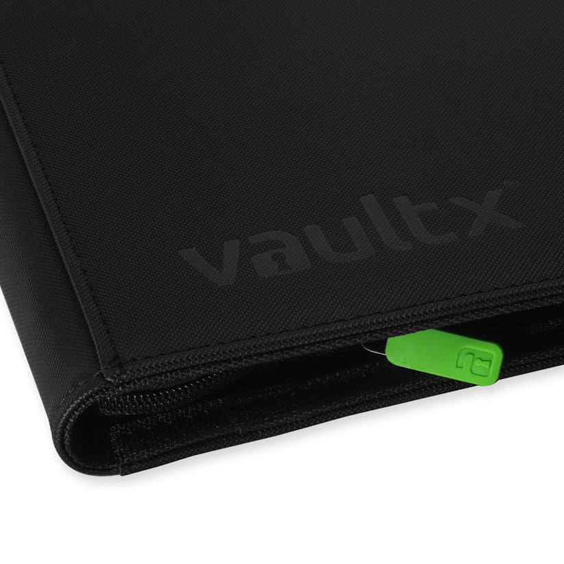 Vault X 9 pocket Exo-Tec Zip Binder - Black - Image 4