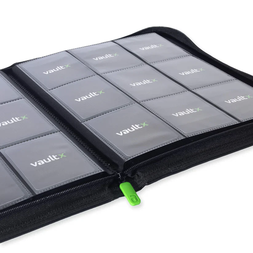 Vault X 9 pocket Exo-Tec Zip Binder - Black - Image 5