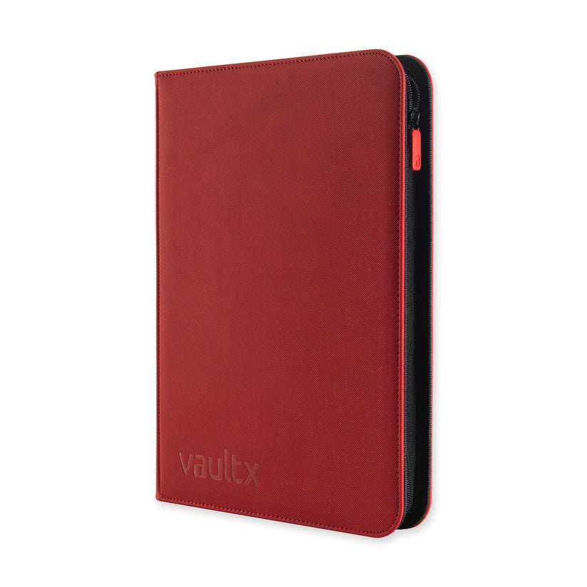 Vault X 9-Pocket Exo-Tec Zip Binder - Red - Image 3